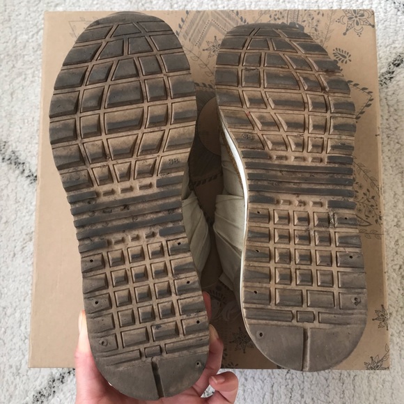 Free People Chapmin Espadrille Sneakers in Ivory Size 37 - Picture 5 of 11